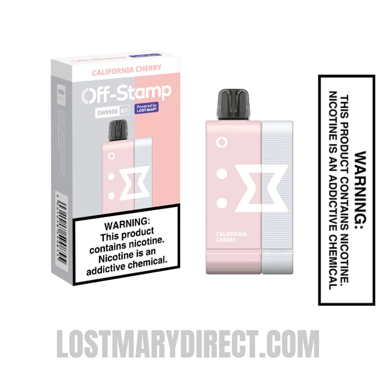 California Cherry Off Stamp SW9000 Disposable Kit With Package Box