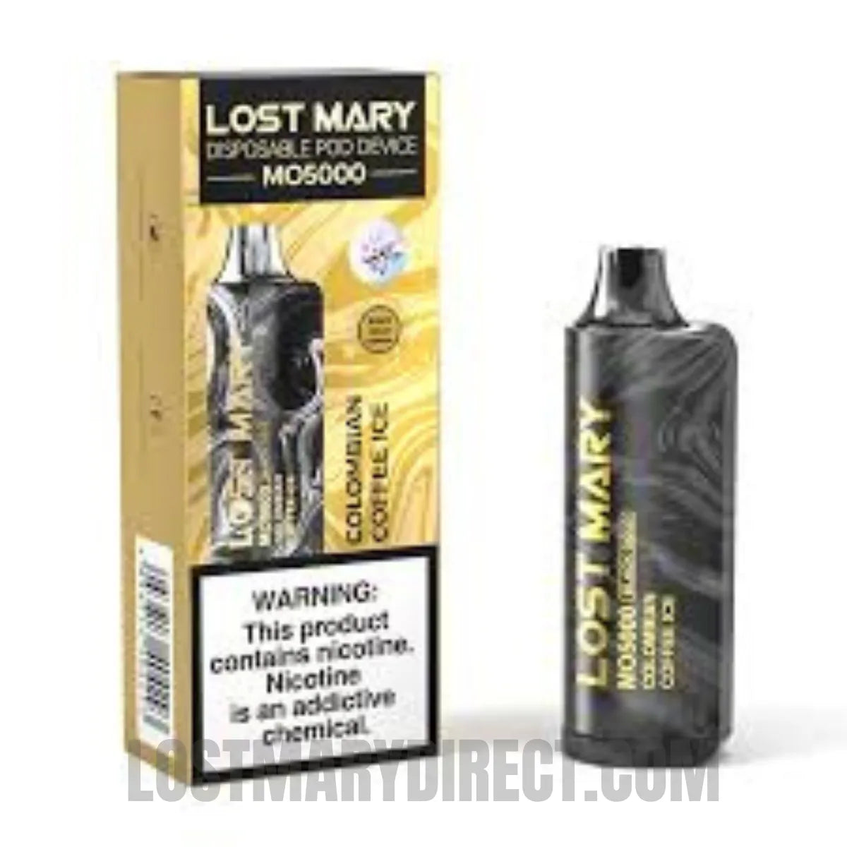 Colombian Coffee Ice Lost Mary MO5000 Disposable Vape With Package Box