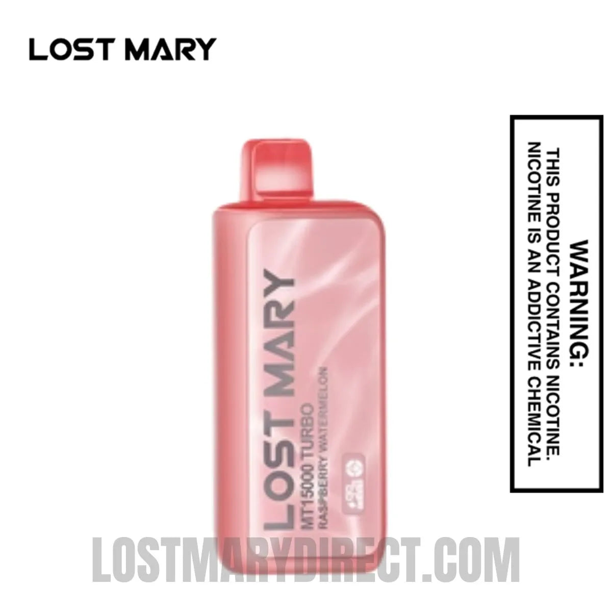 Raspberry Watermelon Lost Mary MT15000 Turbo Vape