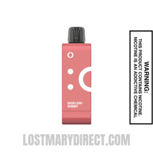 Sour Lush Gummy Off Stamp SW9000 Disposable Pod