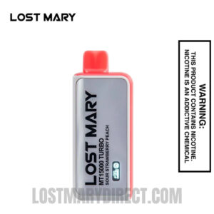 Sour Strawberry Peach Lost Mary MT15000 Turbo Vape
